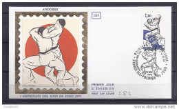 ANDORRE N°281 SUR LETTRE Du 24.11.79 POUR FRANCE   1° JOUR - Covers & Documents