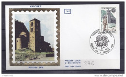 ANDORRE N°276 SUR LETTRE Du 28.4.79 POUR FRANCE   1° JOUR - Covers & Documents