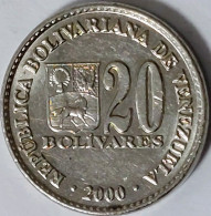 Venezuela  - 20 Bolivares 2000, Y# 81 (#2405) - Venezuela