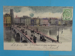 Liège Le Pont Léopold Et Le Quai Des Pêcheurs - Luik
