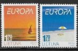 Lituanie 2004 N° 736/737 Neufs Europa Les Vacances - 2004