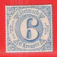 MiNr.53 X Altdeutschland Turn & Taxis - Mint