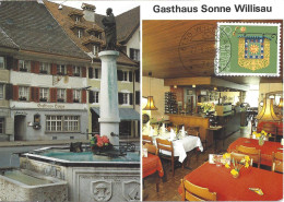 SUISSE - CARTE MAXIMUM - Yvert N° 1152 - HÔTEL Du SOLEIL - WILLISAU - Maximumkaarten