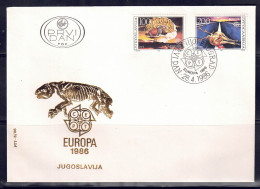 Jugoslawien 1986 - EUROPA, FDC Mit MiNr. 2156 + 2157 - FDC