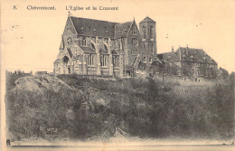 BELGIQUE - CHEVREMONT - L'église Et Le Couvent - Carte Postale Ancienne - Chaudfontaine