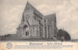 BELGIQUE - CHEVREMONT - L'église Abbatiale - Carte Postale Ancienne - Chaudfontaine