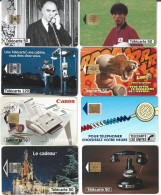 France. 8 Telecartes. Bon Etat. - Phonecards: Private Use