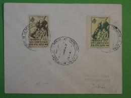 BS7 AOF SENEGAL  BELLE LETTRE RR  1947 VOYAGE DU PRESIDENT DAKAR  + AFF PLAISANT++++ - Briefe U. Dokumente