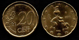 * Italia 20 Centesimi Di Euro Del 2011 - Circolata  (lotto 43) - Italia