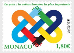 Monaco 2023 Europa CEPT Peace Stamp Mint - 2023