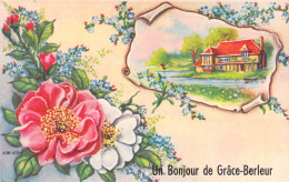 BELGIQUE - Un Bonjour De Grâce Berleur - Carte Postale Ancienne - Other & Unclassified