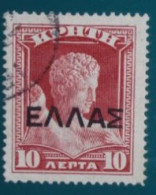 1908 Michel-Nr. 41 Gestempelt - Crete