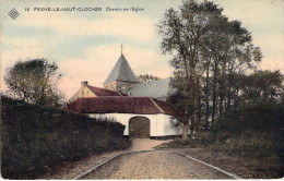 BELGIQUE - FEXHE Le HAUT CLOCHER - Chemin De L'église - Carte Postale Ancienne - Fexhe-le-Haut-Clocher