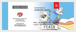 Malta 2023 Europa CEPT Peace Stamp Booklet - 2023