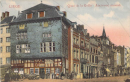 BELGIQUE - LIEGE - Quai De La Goffe - Ancienne Maison - Carte Postale Ancienne - Liege