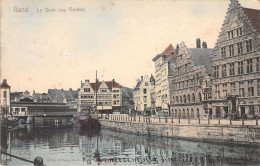 BELGIQUE - GAND - Le Quai Aux Herbes - Carte Postale Ancienne - Gent