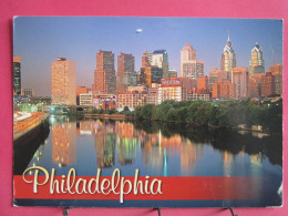 USA - Philadelphia - View Of Skyline From The South Street Bridge - R/verso - Philadelphia