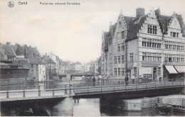 BELGIQUE - GAND - Anciennes Maisons Flamandes - Carte Postale Ancienne - Gent