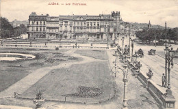 BELGIQUE - LIEGE - Les Terrasses - Carte Postale Ancienne - Liege