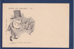 CPA Afrique Du Sud Transvaal Guerre War Des Boers Angleterre Non Circulé Satirique Caricature - Afrique Du Sud