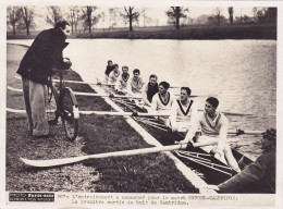 Cpa / Photo - Ang - Cambridge - Sport Aviron - 1st Outing Training For The Cambridge Team - Rudersport