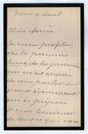 VP22.003 - Noblesse - PARIS - LAS - Autographe De Mr Charles D'AGOULT - Altri & Non Classificati