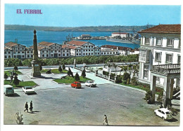 JARDINES DE SAN FRANCISCO Y OBELISCO A CHURRUCA.-  EL FERROL - GALICIA - ( ESPAÑA ) - La Coruña