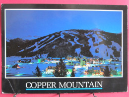 USA - Colorado - Copper Monutain At Night - R/verso - Other & Unclassified