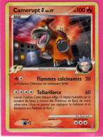 Carte Pokemon Francaise 2010 Platine Vainqueur Suppreme 19/147 Camerupt 100pv Enl'etat - Platine