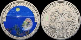 1 Dollar Palau Dollar 1995- Independence October 1994 Proof In Plastic Capsule - Palau