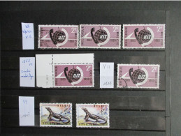 Variëteiten Luppi - Nr 1333 V 2 MNH** & Gest, V10, V11 (2) + 1347 V 4 MNH** & Gest - 1961-1990