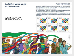 Spain Spanien Espagne 2023 Europa CEPT Peace Sheetlet Mint - 2023