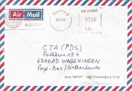 DRC Congo Zaire 2005 Bukavu Meter Hasler “Mailmaster” With Slogan LA POSTE TOUJOURS PARTOUT EMA Cover. Rare - Briefe U. Dokumente