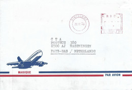 DRC Congo Zaire 2000 Kinshasa Gombe Meter Frama A21 EMA Cover - Briefe U. Dokumente