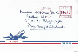 DRC Congo Zaire 2000 Kinshasa Meter Frama A17 EMA Cover - Storia Postale