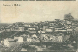 STIGLIANO ( MATERA ) PANORAMA - EDIZIONE GARIONI - SPEDITA 1922  (15599) - Matera