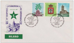 Spain 1989 Special Cancellation - Spanish Esperanto Conference In Bilbao - Other & Unclassified