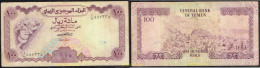 5630 YEMEN. República árabe 1976 YEMEN ARAB REPUBLIC 100 RIALS 1976 SIGNATURE 5 - Jemen