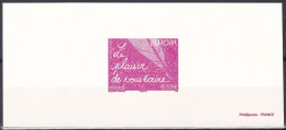 France Sc3436 Europa, Pen, Writing A Letter, Deluxe Sheet - 2008