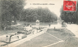 Châlons Sur Marne * Vue Sur L'écluse * Péniche Batellerie - Châlons-sur-Marne