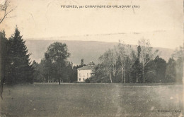 Fitignieu * Vue Sur Le Château , Manoir * Par Champagne En Valmoray - Non Classés