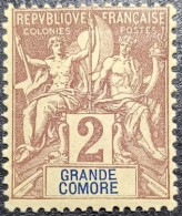 GRANDE COMORE N° 2* Neuf* TB - Neufs