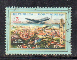 MONK311 - MACAU MACAO , Posta Aerea Il 3 Patacas Usato - Airmail