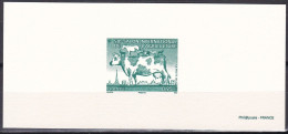 France Sc4352 50th International Agricultural Show, Ox, Dog, Horse, Chien, Cheval, Deluxe Sheet - Agriculture