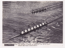 Cpa / Photo - Ang - Oxford - Sport Aviron - The Oxford And Cambridge Teams Beat Paris - Rudersport