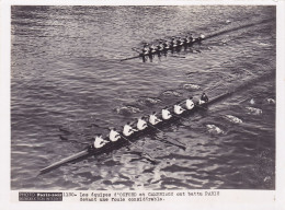 Cpa / Photo - Ang - Oxford - Sport Aviron - The Oxford And Cambridge Teams Beat Paris - Rowing