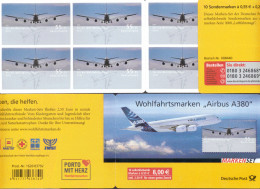Markenheftchen Bund Postfr. MH 74 Airbus WM MNH ** Self-adhesive - 2001-2010