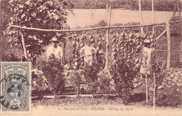 FRANCE - Iles Sous Le Vent - Raiatea - Séchage Du Coprah - Carte Postale Ancienne - Polynésie Française