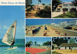 Notre Dame De Monts * Souvenir De La Commune * Court De Tennis * Planche à Voile - Autres & Non Classés