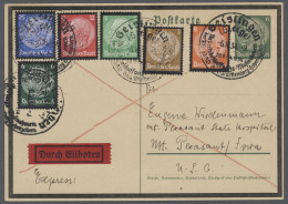 Deutsches Reich - Ganzsachen: 1934, Tod Des Reichspräsidenten Von Hindenburg, So - Interi Postali